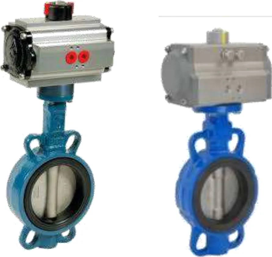 BUTTERFLY VALVE TYPE PNEUMATIC image